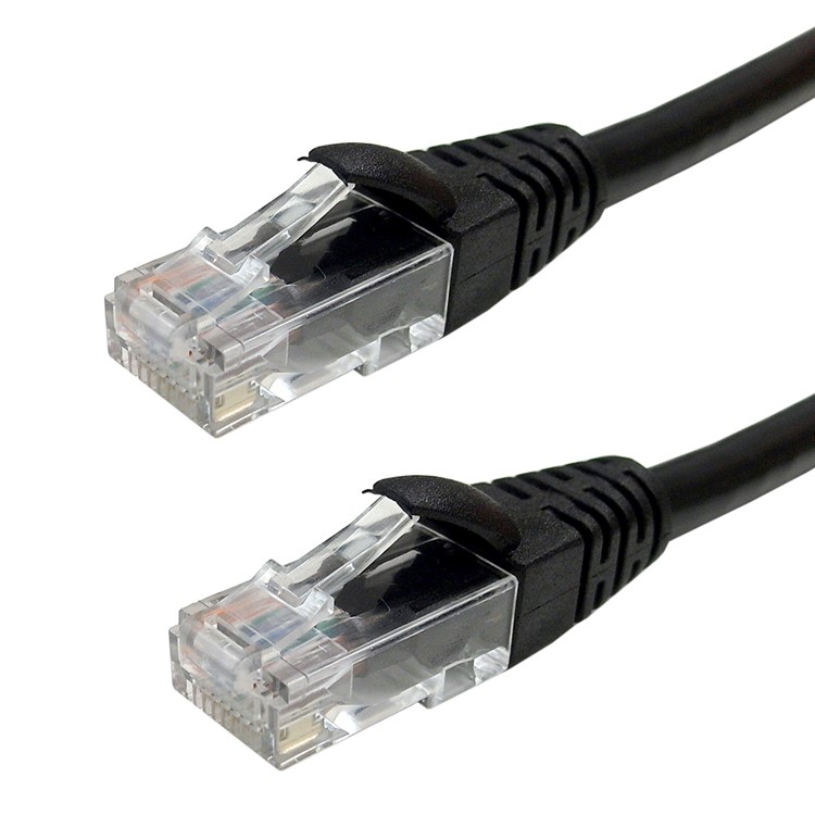 Cat6A Plenum UTP Solid 23AWG Patch Cable - CMP/FT6