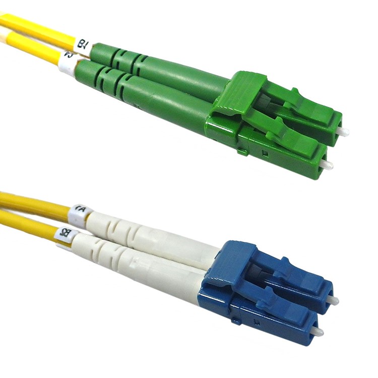 OS2 9µ Singlemode Duplex LC to LC/APC OFNR Jacket