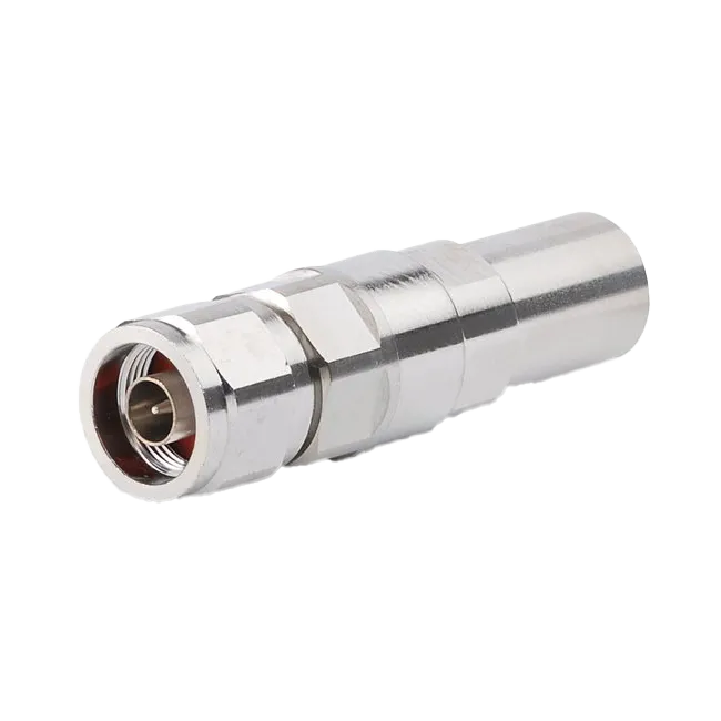 L4TNM-PS, RF N Connector, 1 Contact(s), Male, Cable Mount, Captivated Ring-Flare Terminal, Locking, Plug, Commscope