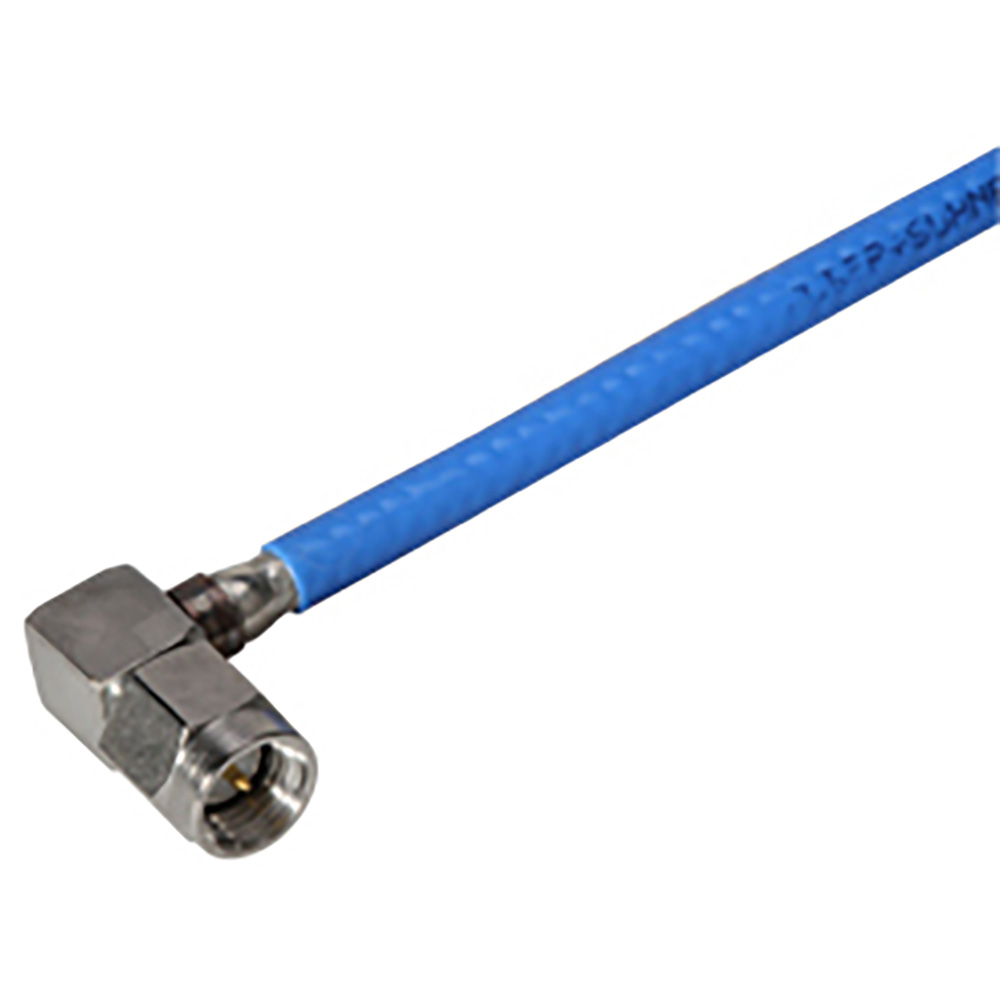HUBER+SUHNER, 50 Ohm SMA Right-Angle MALE plug, (84130707)