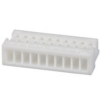 SHR-10V-S 10 Position Rectangular Housing Connector Receptacle Natural 0.039" (1.00mm)