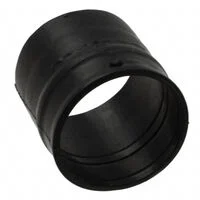 878494-000, Heat Shrink Boot - Moulded - Straight Lipped - 24 mm - Black - 38 mm., TE Connectivity Aerospace