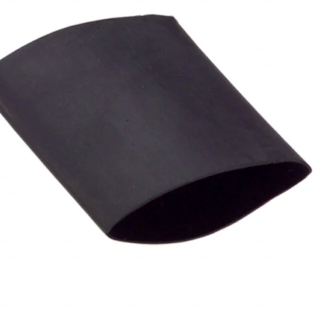 EPS-300-1-BLACK-2.5", Heat Shrink Tubing, Flexible 1.000" (25.40mm) 3 to 1 Black 0.500' (63.5mm, 2.50")