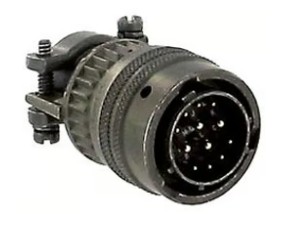 MS3116F14-12P, MIL Series Connector, 12 Contact(s), Aluminum Alloy, Male, Solder Terminal, Plug