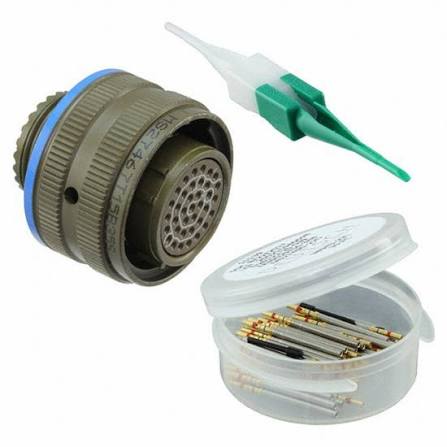 MS27467T15B35S, 37 Position Circular Connector Plug, Female Sockets Crimp, Amphenol Aerospace 