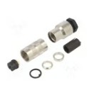 Binder 99-5830-15-12, Conn M16 Circular SKT 12 POS Solder Cup ST Cable Mount 12 Terminal 1 Port