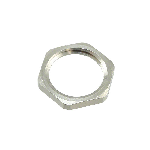 43-01155, Nut Hex M16 X 1.5 Copper Zinc Nickel, Amphenol ,  (PACK OF 10)