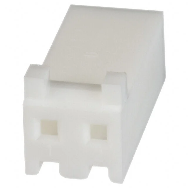 770849-2, 2 Position Rectangular Housing Connector Receptacle Natural 0.156" (3.96mm), TE Connectivity AMP Connectors