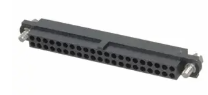M80-4184298, Datamate J-Tek DIL Female Crimp Connector Housing, with 101Lok fixings, accepts 21+21 contacts
