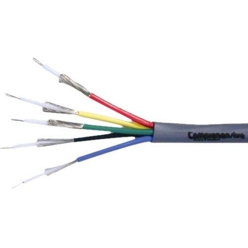 [ZCV-RGBHV/HRXFP] VIDEO CABLE PLENUM 5 COAX