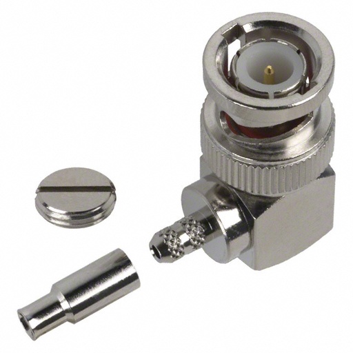 [ZCX-112178] 112178, BNC 90 DEG PLUG RG174 CRIMP, Amphenol RF 