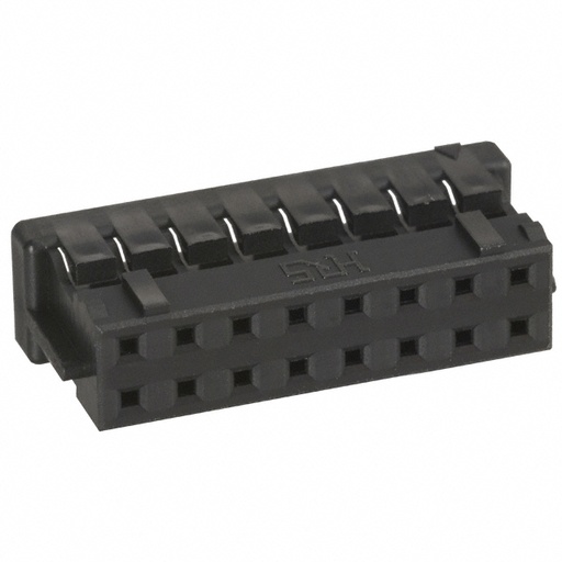 [ZHR-DF11-16DS-2C] HIROSE 16 Position - Housings Receptacle Black 0.079" (2.00mm)
