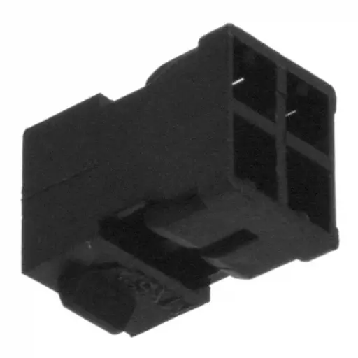 [ZMX-51110-0460] MOLEX, 51110-0460,  4 Position Housing Receptacle Black 0.079" (2.00mm)