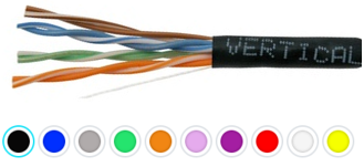 CAT 5e 350Mhz Stranded UTP FT4/CMR 24AWG