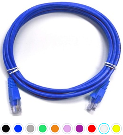 CAT5e Stranded 350MHz Molded Patch Cable