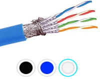 [STP-431CKG7] CAT7 Ethernet Cable, 10G Dual Shielded Solid