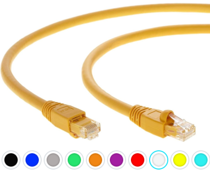 CAT6A Stranded 24AWG 10GB Molded Patch Cable