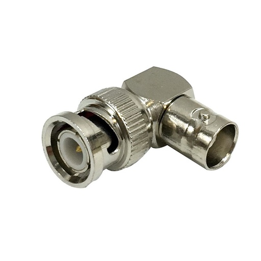 [BNC-4B] BNC Male to BNC Female Right Angle Adapter