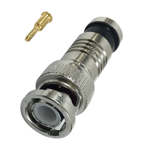 [BNC-1SNS] BNC Male RG59/62 Snap-N-Seal
