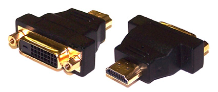 [HDMI-M/DVI-DF] DVI-D Female to HDMI Male