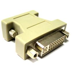 [DVI-IF/VGAM] Adaptateur DVI-I femelle / VGA HD15 mâle