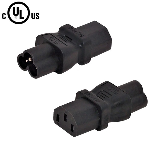 [PCA-C6/C13-A] Adaptateur CA, avec prises C6 à C13