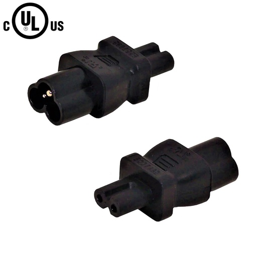 [PCA-C6/C7-A] Adaptateur CA, avec prises C6 à C7