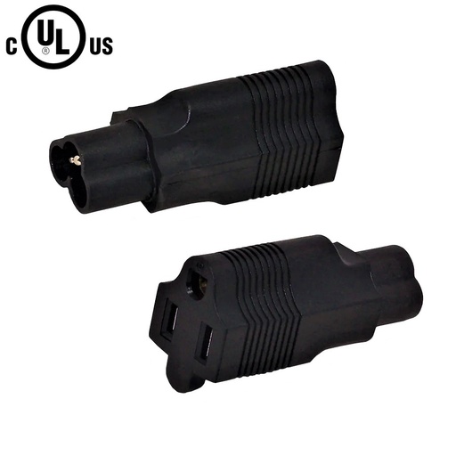 [PCA-C6/515R-A] IEC C6 to NEMA 5-15R