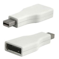 [DPMM-DPF] Adaptateur Mini DisplayPort mâle à DisplayPort femelle