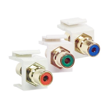 [WPIN-RGB] Modules Keystone Vidéo Composante 3 RCA RGB