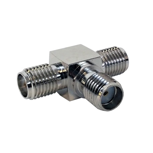 [AD-SMAFSMAFF-T] SMA Female to SMA Female SMA Female "T" Adapter
