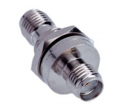 [AD-SMAFSMAF-BH] Adaptateur SMA Femelle/Femelle - montage sur panneau
