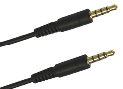 Audio 3.5mm 4 Conductor Extention Male/Male