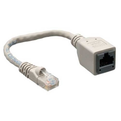 [RJ45E6X-MF-1] CAT6 Male/Female Crossed Coupler