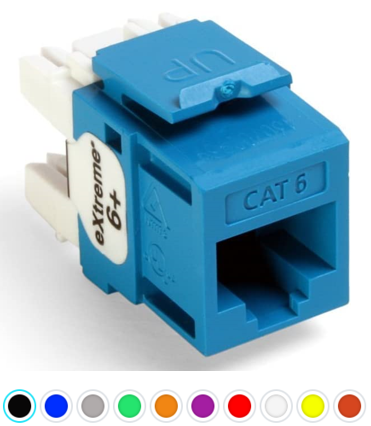 Connecteur QuickPort eXtreme 6+  Module Jacks