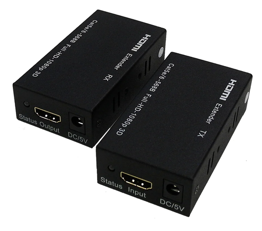 [VEXT-HDMI/1P-60M] HDMI Extender Over Cat5e/6 UTP Cable 60m (197')