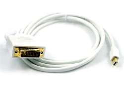 Mini DisplayPort Male to DVI Male Cable
