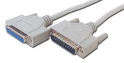 Molded DB25 Extension Male to Female cables - Straight