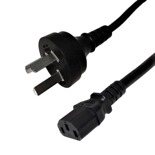 [PCC-CN/C13-2M] Power Cord GB2099 (China) to IEC C13 - H05VV-F 1.0 (10A 250V)