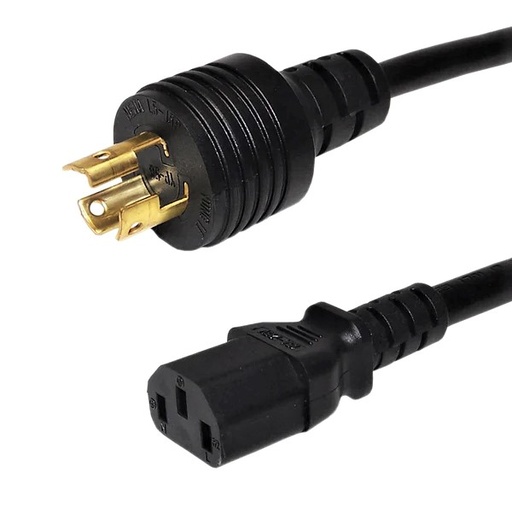 Power Cord NEMA L5-15P to C13 - 14 AWG