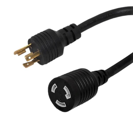 Cordons d'alimentation, Extensions NEMA L6-20P à NEMA L6-20R  20 Amps à 250 Volts