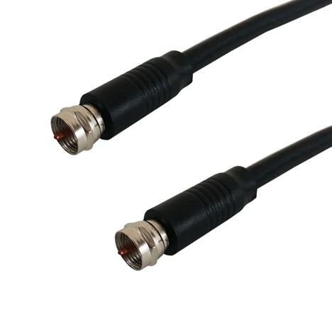 Câbles RG59 avec connecteurs Type F moulés