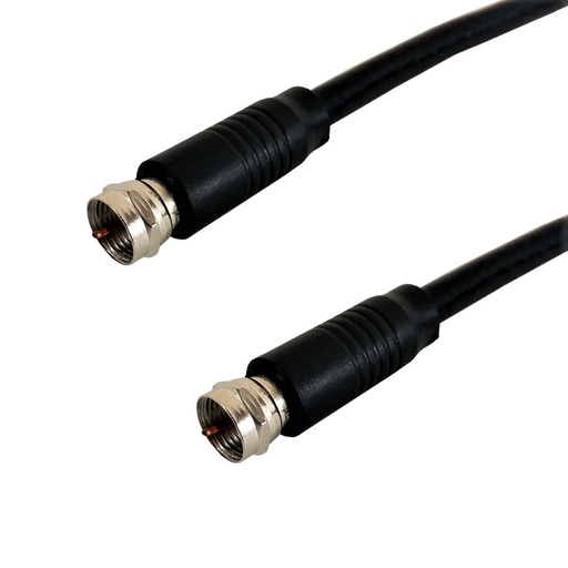 Câble TV et satellite RG6 F-Type mâle à mâle