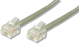  Round Cables - RJ11 4 Conductor Modular Assemblies