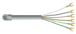 RJ12 Male to Spade Lug Terminals