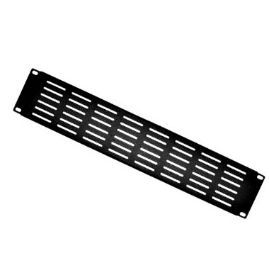 Panneau ventilé 19" noir