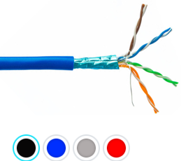 CAT5e Stranded shielded 26AWG FT4