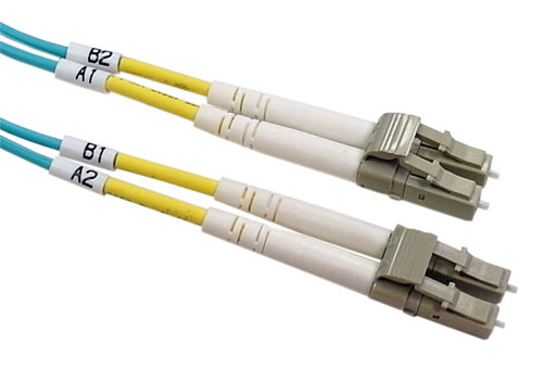 OM4 50µ Multimode Duplex LC/LC OFNP Plenum Jacket