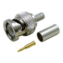 [BNC-10C-B] B&L BNC MALE CRIMP BVCX