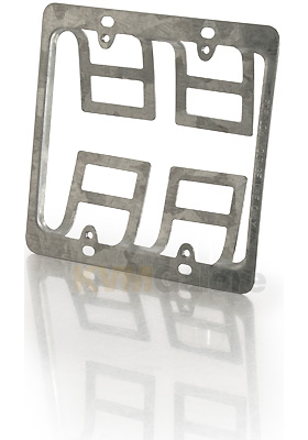 [CAD-02]  Double Gang WRaw materials Plate Mounting Bracket